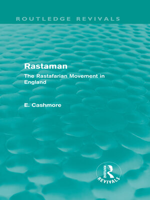 cover image of Rastaman (Routledge Revivals)